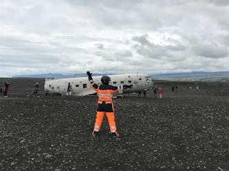DC-3 plane wreck and black sand beach ATV adventure
